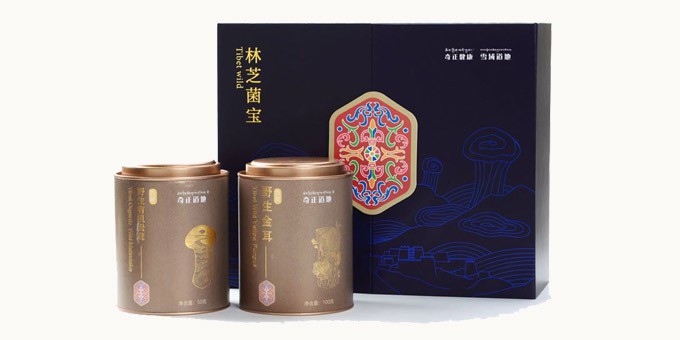 林芝菌寶——有機(jī)松茸、金耳禮盒