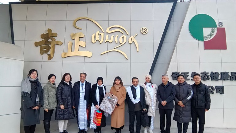 深掘藏醫(yī)瑰寶，共繪健康新篇——伊朗代表團蒞臨奇正集團參訪交流